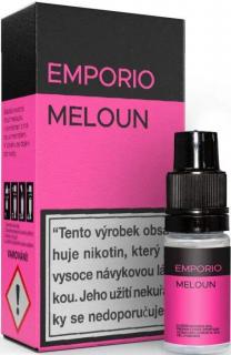 Liquid EMPORIO Melon 10ml (Liquid EMPORIO Melon 10ml - Typická sladká chuť melounu v kombinaci s mátou s mentolu)