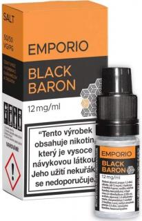 Liquid Emporio SALT Black Baron 10ml (Liquid Emporio SALT Black Baron 10ml - Černý rybíz s tabákem)