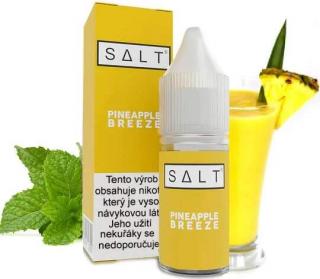 Liquid Juice Sauz SALT Pineapple Breeze 10ml (Liquid Juice Sauz SALT CZ Pineapple Breeze 10ml - Vychlazený ananasový džus s mentolovou dochutí)