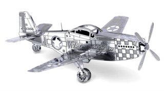 METAL EARTH 3D puzzle Letadlo Mustang P-51 (METAL EARTH 3D puzzle Letadlo Mustang P-51)