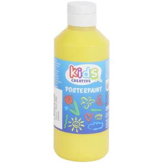 Multifunkční barva Kids Creative 250 ml (Barva na plakáty obvykle rychle schne a lze ji použít na různé povrchy včetně papíru, plátna, dřeva, kamene, textilu a další)