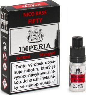 Nikotinová báze IMPERIA 5x10ml PG50-VG50 18mg  (Nikotinová báze IMPERIA 5x10ml PG50-VG50 18mg )