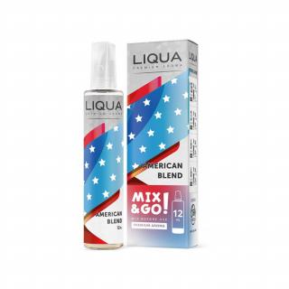 Příchuť Liqua MixGo 12ml American Blend  (Příchuť Liqua MixGo - Klasický tabák 12ml)