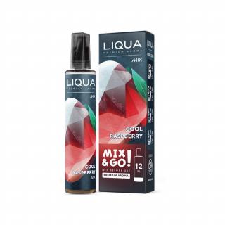 Příchuť Liqua MixGo 12ml Cool Raspberry  (Příchuť Liqua MixGo - Malina s Jahodou 12ml)