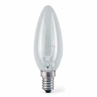 TES-LAMP Svíčková žárovka 40W, 230V, E14, Klasická svíčková žárovka (TES-LAMP Svíčková žárovka 40W 230V E14, Klasická svíčková žárovka)