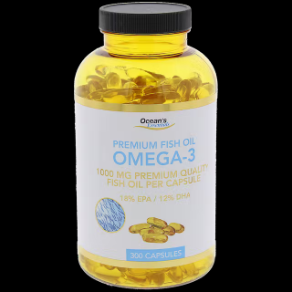 Tobolky rybího oleje Ocean's Essentials (Tobolky rybího oleje Ocean's Essentials Premium Omega-3)