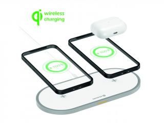 Bezdrátová nabíječka SWISSTEN Wireless 2in1 20 W