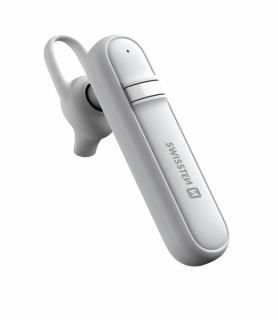 SWISSTEN Bluetooth handsfree headset Caller Barva: Bílá