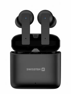 SWISSTEN bluetooth True Wireless sluchátka AluPods