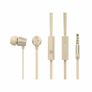 SWISSTEN EARBUDS DYNAMIC YS500 sluchátka s jack 3,5 mm Barva: Zlatá