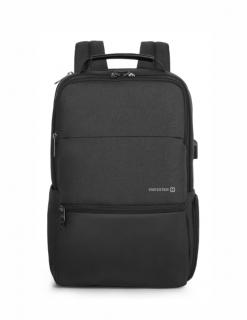 SWISSTEN Laptop backpack batoh na notebook 15,6“, černý