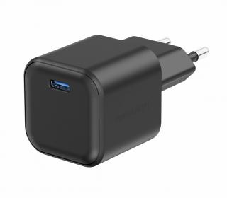 SWISSTEN Síťový adaptér GaN 1x USB-C 35W power delivery Barva: Černá