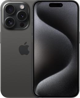 Telefon APPLE iPhone 15 Pro Barva: Černý titan, Paměť: 128 GB