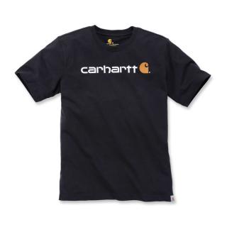 CARHARTT CORE LOGO T-SHIRT S/S BLACK Velikost: L