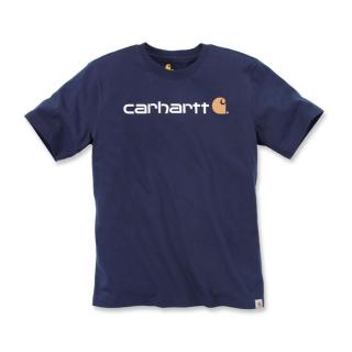 CARHARTT CORE LOGO T-SHIRT S/S NAVY Velikost: L