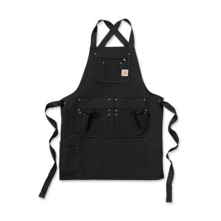 CARHARTT DUCK APRON BLACK DOPLNKY: ONE SIZE