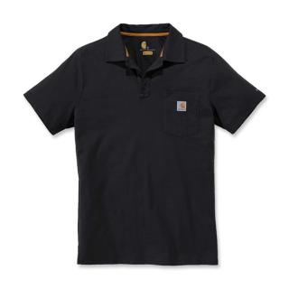 CARHARTT FORCE DELMONT POCKET POLO BLACK Velikost: L