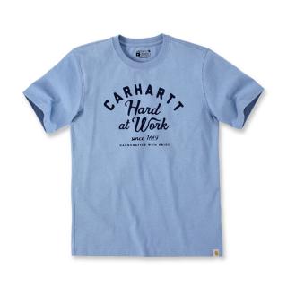 CARHARTT HARD AT WORK T-SHIRT SKYSTONE HEATHER Velikost: L