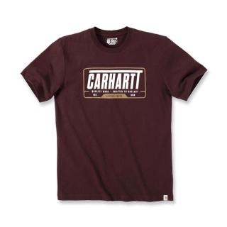 CARHARTT HEAVYWEIGHT T-SHIRT PORT Velikost: L
