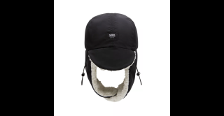 MUFFLER HAT BLACK DOPLNKY: ONE SIZE
