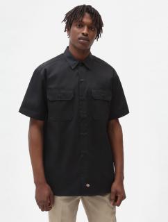 WORK SHIRT SS REC BLK Velikost: XS