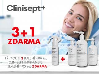 3+1 ZDARMA - Clinisept+ Antimicrobial Skin Care - Rychle Působící REVOLUČNÍ Antimikrobiální roztok na ČIŠTĚNÍ pleti PŘED A PO estetických zákrocích,…