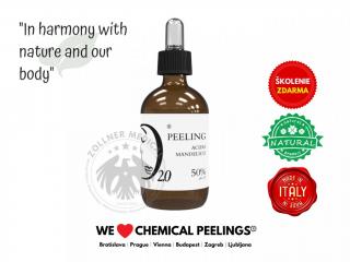 Celoroční kvalitní omlazovací chemický Peeling s kyselinou mandlovou 50% D2.0® (NON FOTOSENSITIVE), 50ML