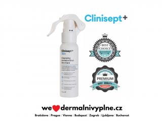 CLINISEPT+ ANTIMICROBIAL SKIN CARE - RYCHLE PŮSOBÍCÍ REVOLUČNÍ ANTIMIKROBIÁLNÍ ROZTOK pro čištění pleti PŘED A PO ESTETICKÝCH ZÁKROCÍCH 100ml