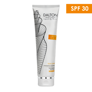 DALTON MARINE SUN CARE SPF30 - Opalovací krém s UV ochranou UVA/UVB SPF30 - Rychle se vstřebávající opalovací krém, 150ml