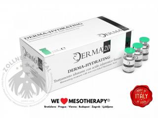 Derma Hydrating Cocktail 5x3ml - Kvalitní hydratační ošetření kyselinou Hyaluronovou 1%