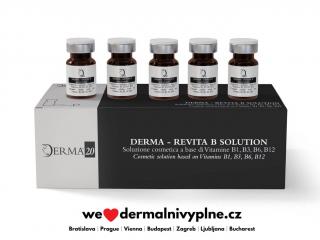 DERMA REVITA B SOLUTION 5ml - 4 vitamíny B ve sterilních lahvičkách