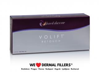 JUVEDERM VOLIFT RETOUCH Lidokain 2x0,55ml