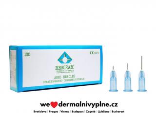 MESORAM MICROINJECTION NEEDLE 27G/0,40 x 12mm (100ks v balení)