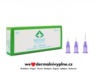 MESORAM MICROINJECTION NEEDLE 30G/0,30 x 13mm EXTW extra thin wall (100ks v balení)