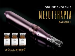 ONLINE ŠKOLENÍ MEZOTERAPIE - ŠKOLENÍ BEZ PRODUKTŮ + TECHNIKY