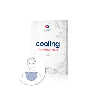 PHARMANN COOLING DECOLLETE MASK - Chladivá maska ​​na dekolt po kosmetických zákrocích 2ks v balení