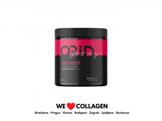 SKINNY COLLAGEN complex s příchutí černý rybíz 202g - kolagen na hubnutí