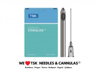 TSK STERiGLIDE Cannula 22G x 50mm, SGC-22050-020 (20ks v balení)