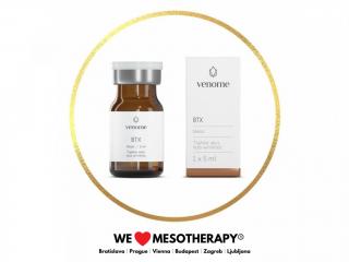 Venome Meso BTX 5ml - Účinná terapie s efektem Botox - Like, se silným regeneračním anti-aging účinkem v boji proti vráskám.