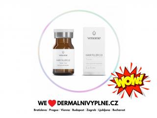 Venome Trycho HAIR FILLER 2.0, 5ML - ABSOLUTNĚ UNIKÁTNÍ KOMBINACE kyseliny hyaluronové, hydrolyzovaného keratinu, růstových faktorů a biomimetických…