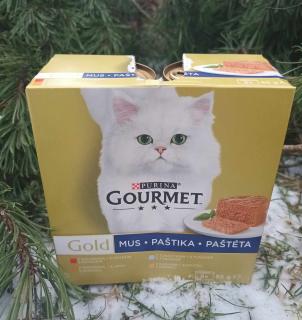 Gourmet Gold paštika hovězí 85g (Purina)