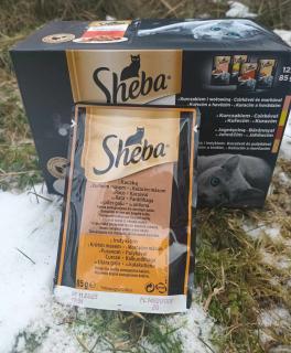 Sheba kapsička kachna a krůta 85g (Purina)