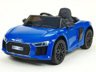 Dětské elektrické auto Audi R8 Spyder, lakované modré