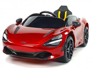 Dětské elektrické auto sportovní McLaren 720S, lakovaná vínová metalíza