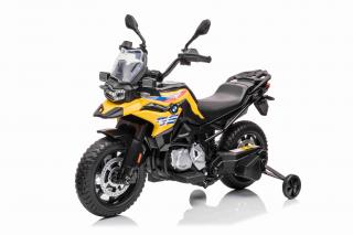 Elektrická Motorka BMW F850 GS, žlutá