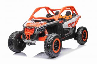 Elektrické autíčko Can-am Maverick 4x4, oranžové