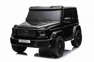 Elektrické autíčko Mercedes-Benz G63 AMG 4x4, dvoumístné, černé