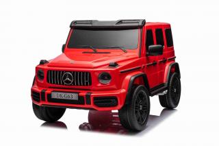 Elektrické autíčko Mercedes-Benz G63 AMG 4x4, dvoumístné, červené