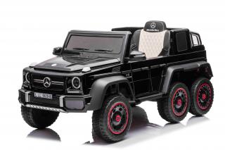 Elektrické autíčko Mercedes-Benz G63 AMG 6X6, černé