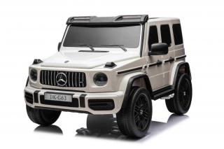 Elektrické autíčko Mercedes G63 AMG 4x4, bílé